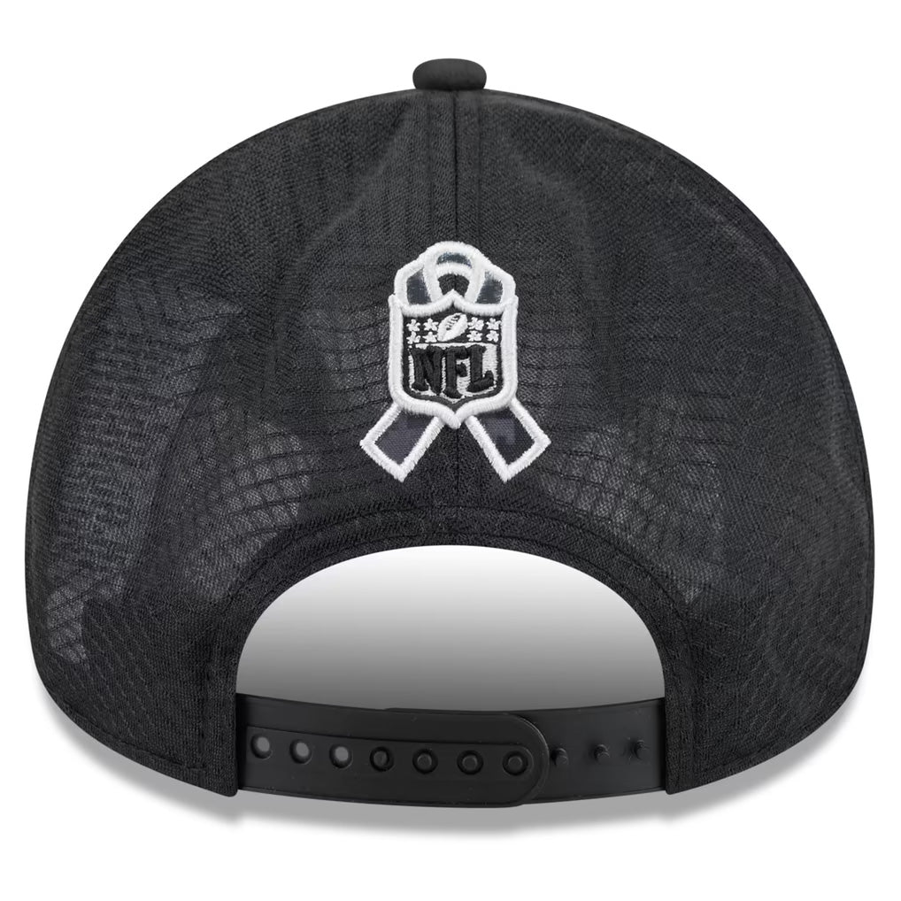 NFL Las Vegas Raiders New Era 2026 Salute to Service Apex 9FORTY Snapback Hat- Black