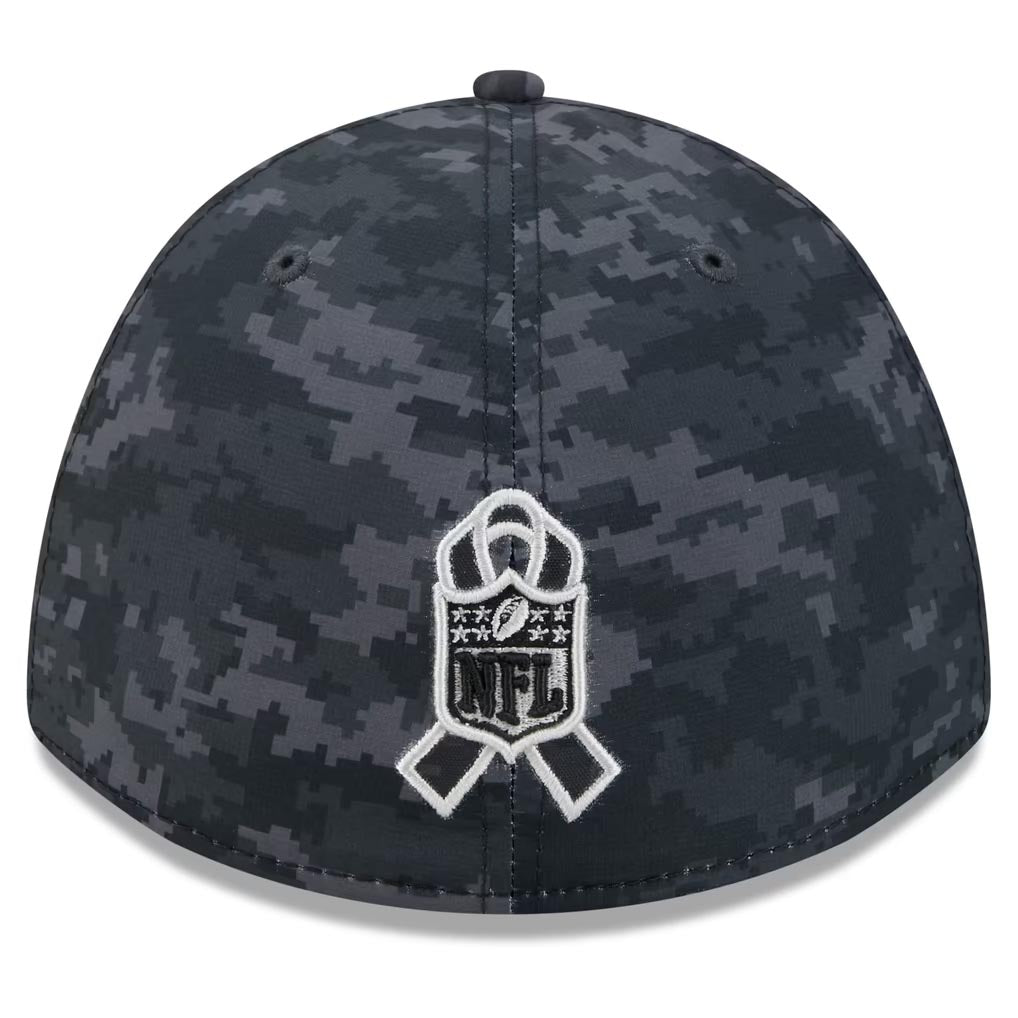 NFL Los Angeles Chargers New Era 2026 Salute to Service 39THIRTY Flex Fit Hat- Black