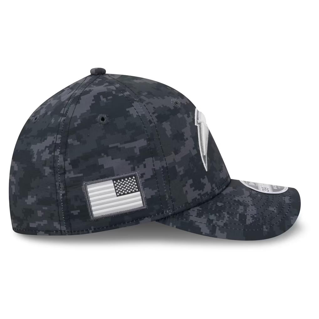 NFL Los Angeles Chargers New Era 2026 Salute to Service 39THIRTY Flex Fit Hat- Black