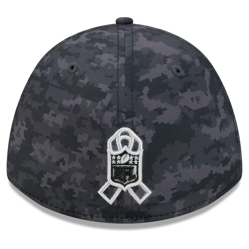 NFL Minnesota Vikings New Era 2026 Salute to Service 39THIRTY Flex Fit Hat- Black