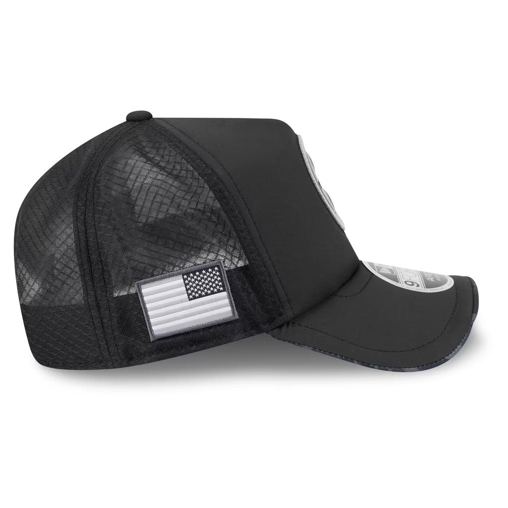 NFL Pittsburgh Steelers New Era 2026 Salute to Service Apex 9FORTY Snapback Hat- Black