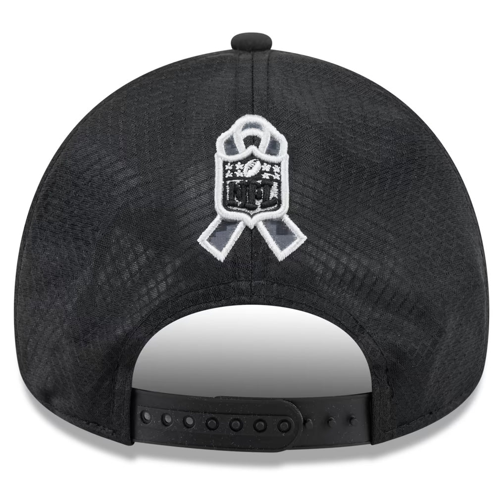 NFL San Francisco 49ers New Era 2026 Salute to Service Apex 9FORTY Snapback Hat- Black