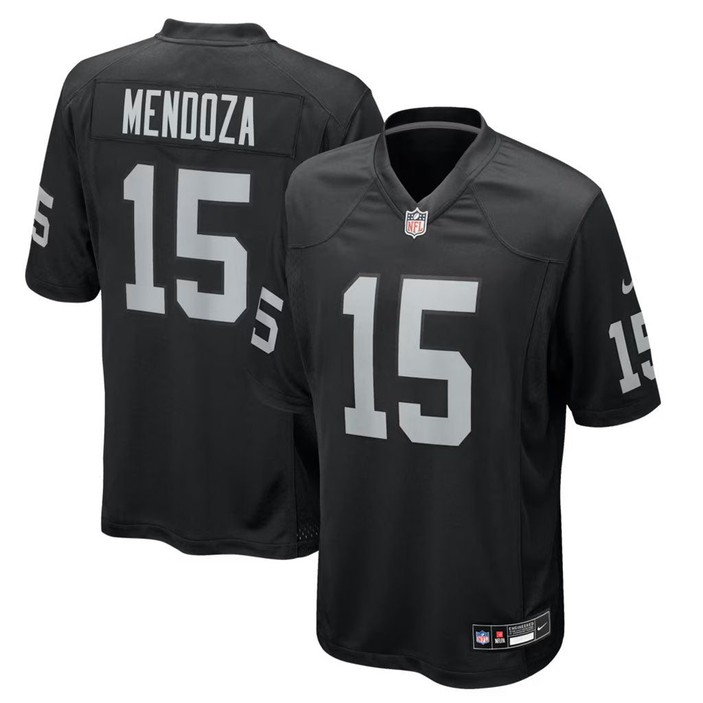 NFL Las Vegas Raiders Fernando Mendoza Nike Home Game Jersey - Black