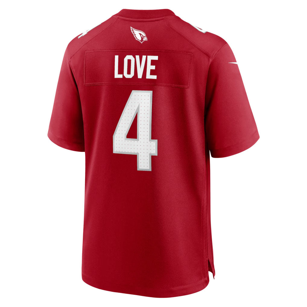 NFL Arizona Cardinals Jeremiyah Love Nike Home Game Jersey - Red