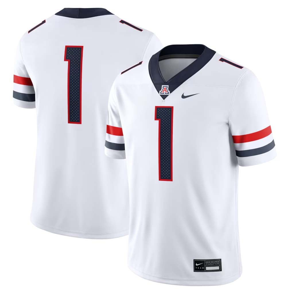 NCAA Arizona Wildcats Nike 2026 Road Game Jersey- White