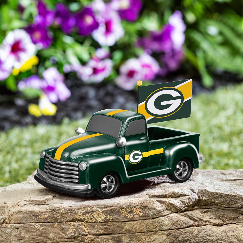 NFL Green Bay Packers Evergreen Rally Truck Statue