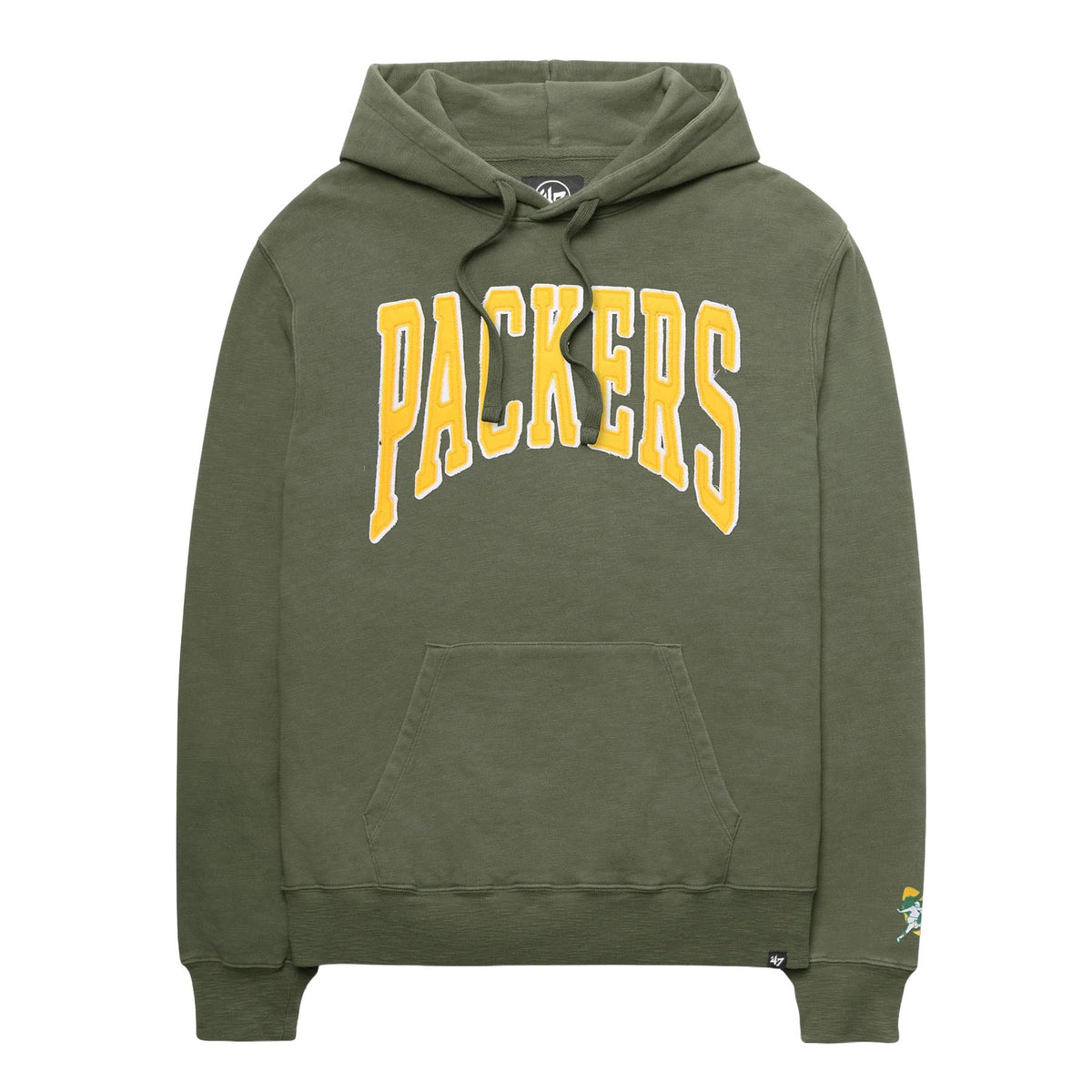 NFL Green Bay Packers '47 Groton French Terry Pullover Hoodie- Green