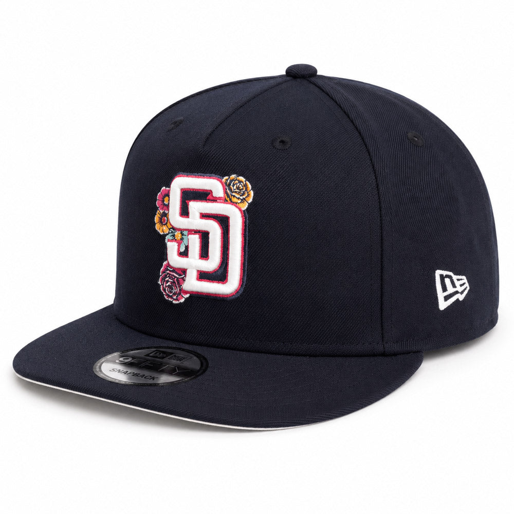 MLB San Diego Padres New Era City Connect Alternate Undervisor 9FIFTY A-Frame- Navy