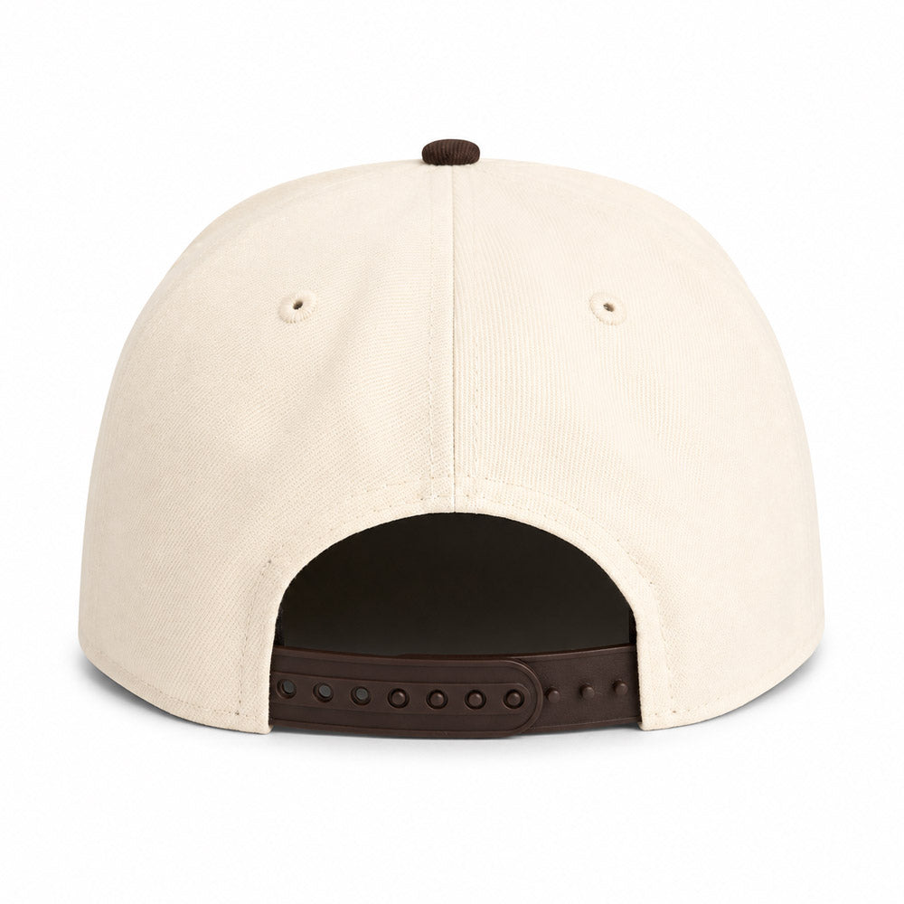 MLB San Diego Padres New Era Two-Tone Summer Flower 9FIFTY A-Frame Snapback Hat - Cream