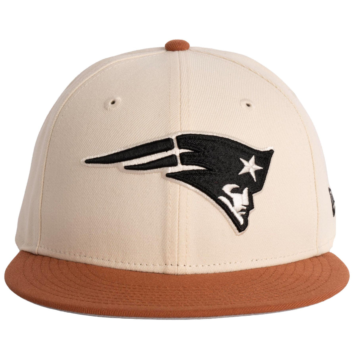 NFL New England Patriots New Era Fieldstone 9FIFTY Snapback Hat- Light Cream