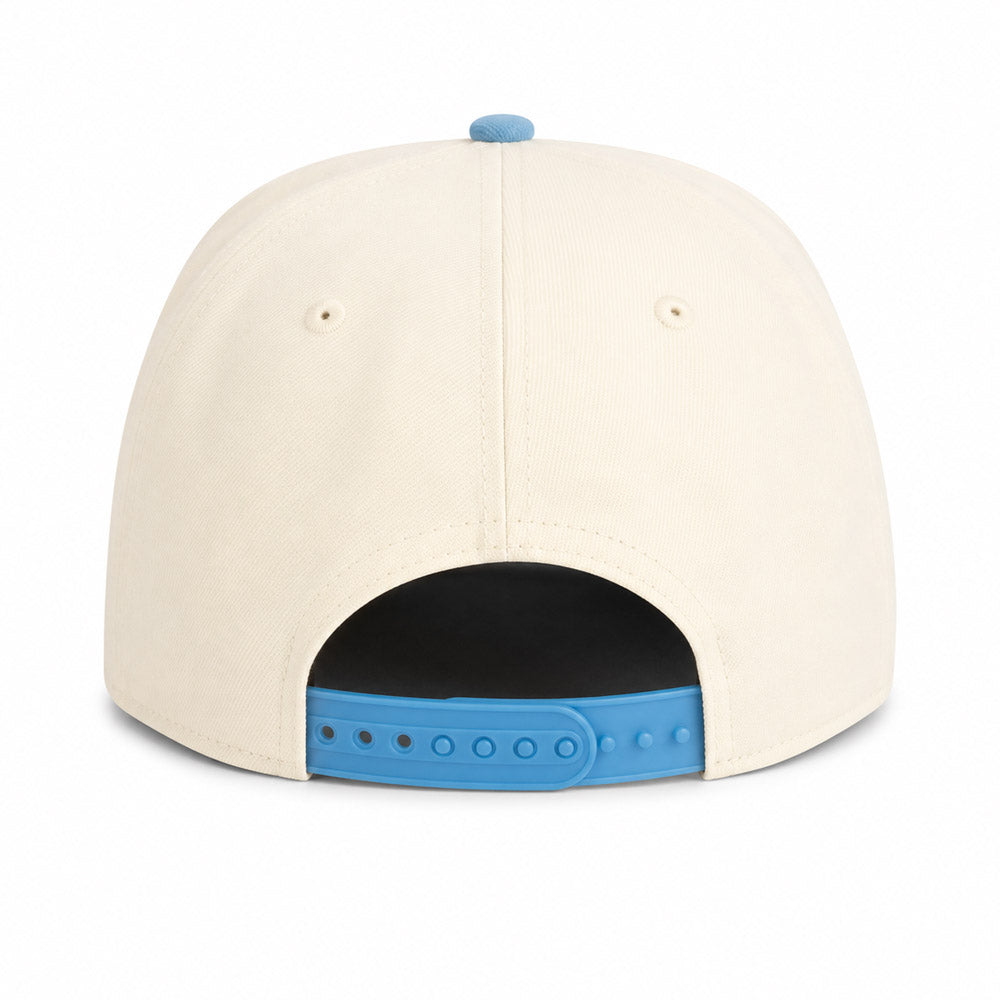 MLB Philadelphia Phillies New Era Two-Tone Summer Flower 9FIFTY A-Frame Snapback Hat - Cream