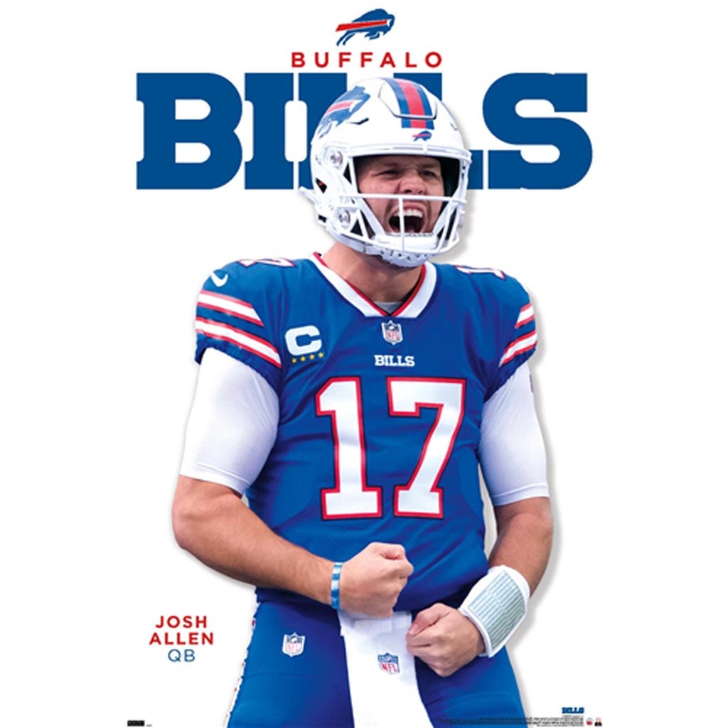 NFL Buffalo Bills Josh Allen Trends International Screaming Poster