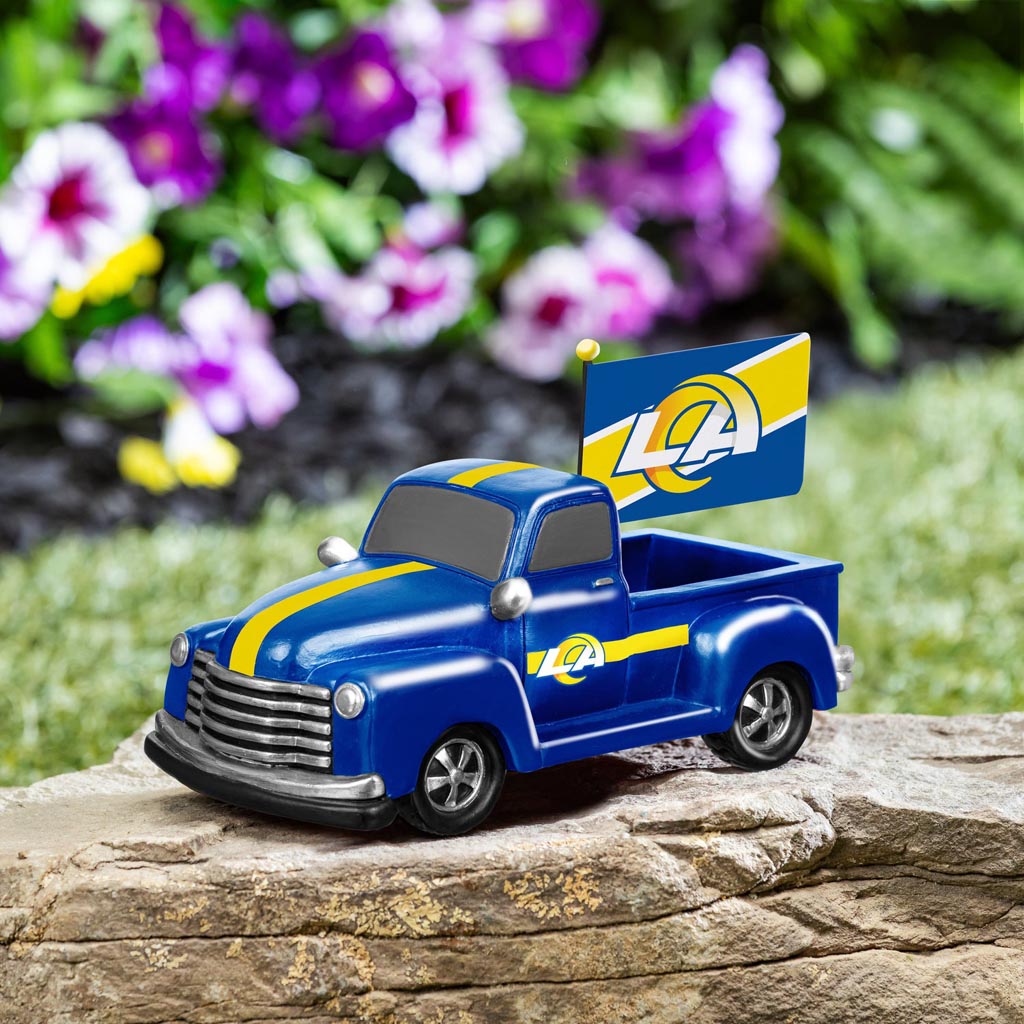 NFL Los Angeles Rams Evergreen Rally Truck Statue