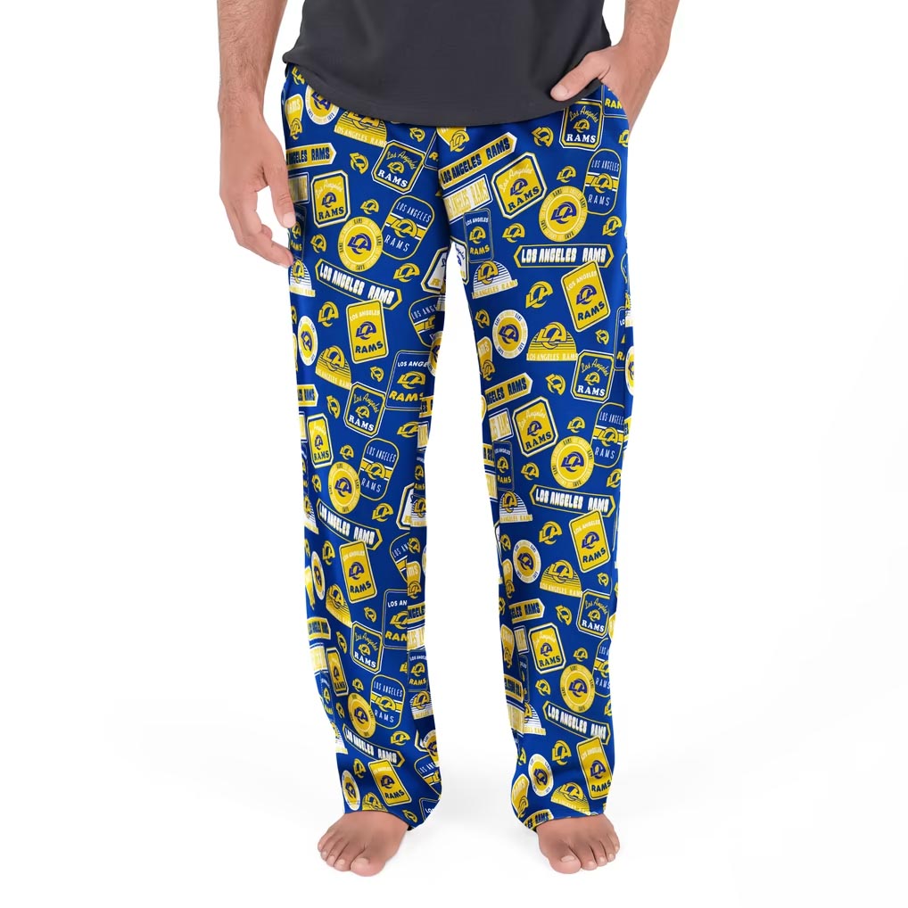 NFL Los Angeles Rams Concepts Sport Grady Pajama Pant- Blue