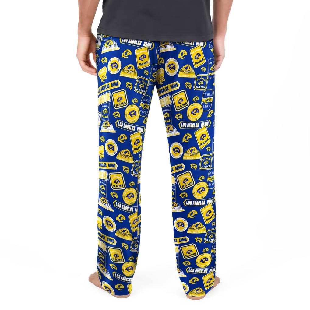 NFL Los Angeles Rams Concepts Sport Grady Pajama Pant- Blue