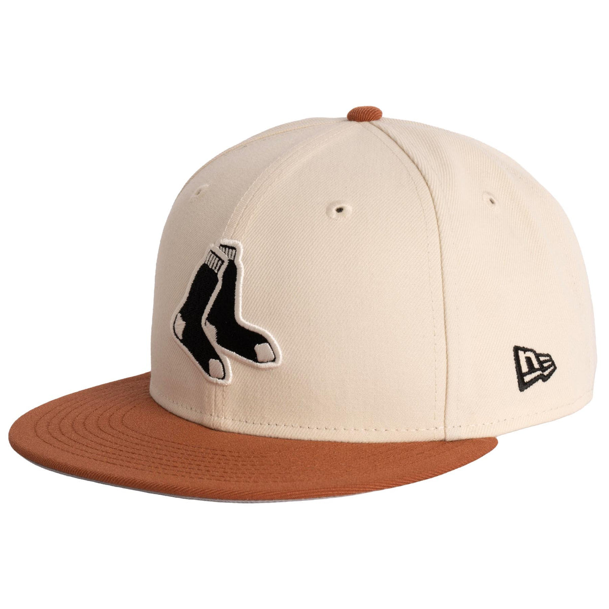 MLB Boston Red Sox New Era Fieldstone 9FIFTY Snapback Hat- Light Cream