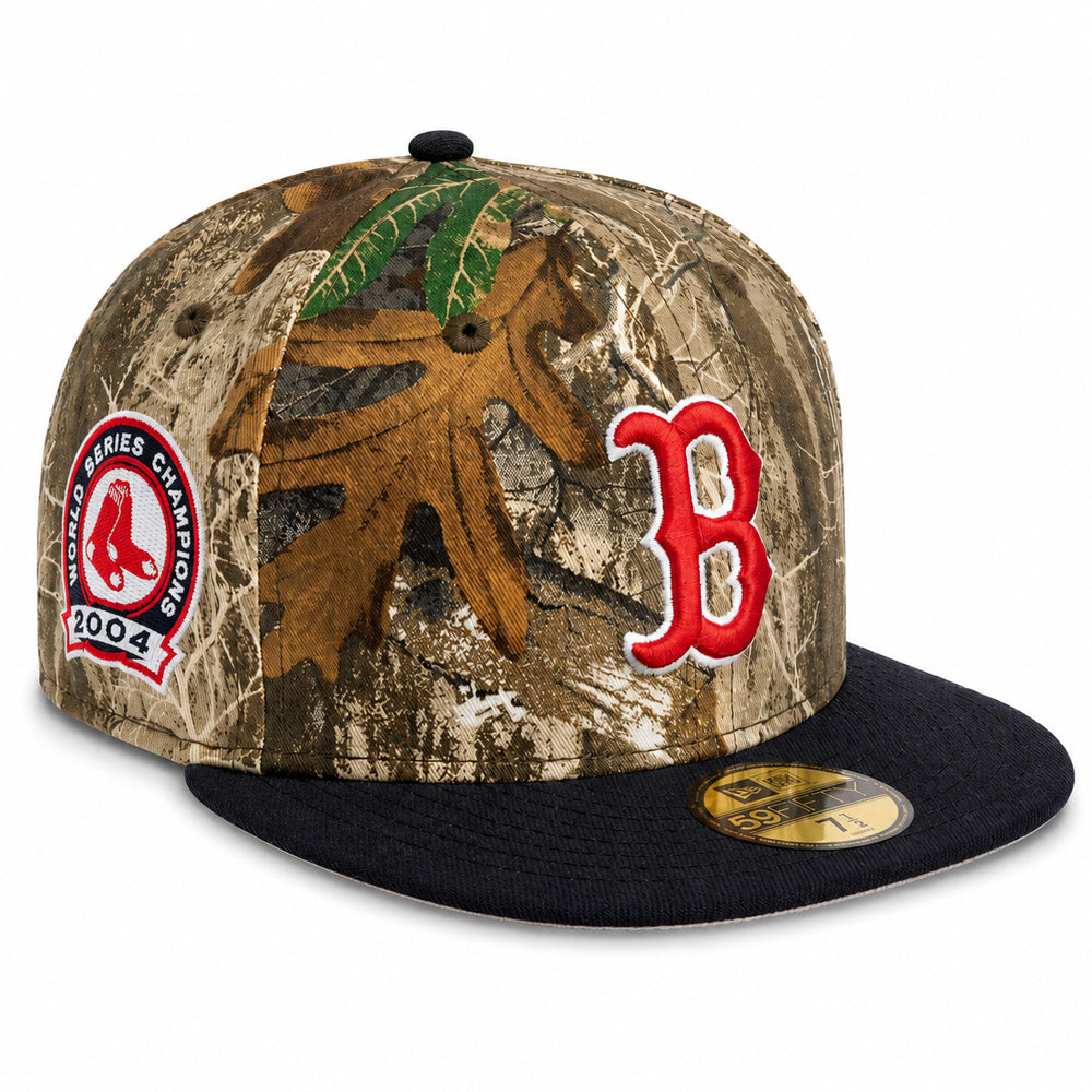 MLB Boston Red Sox New Era Team Terrain 59FIFTY Fitted Hat- Real Tree