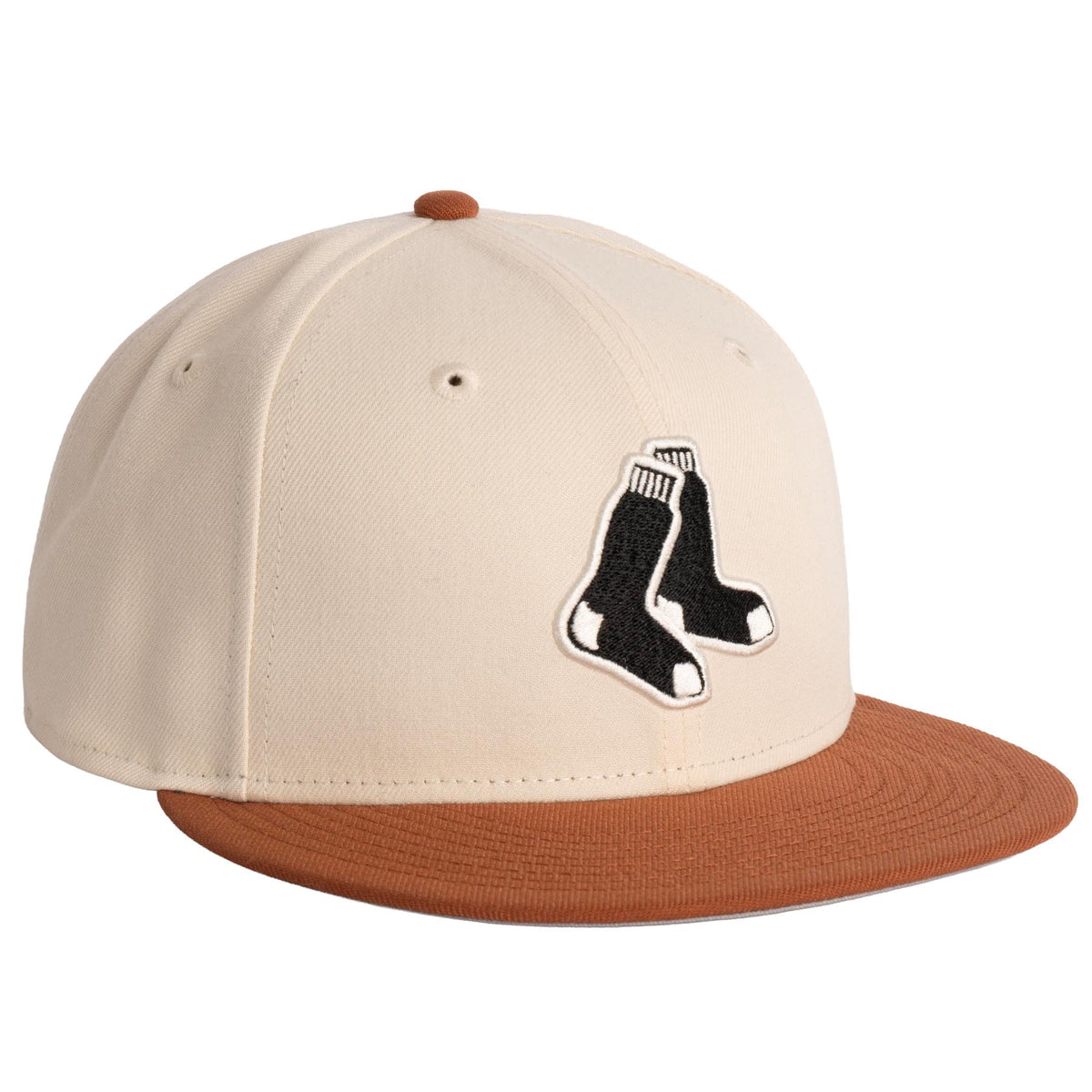 MLB Boston Red Sox New Era Fieldstone 9FIFTY Snapback Hat- Light Cream