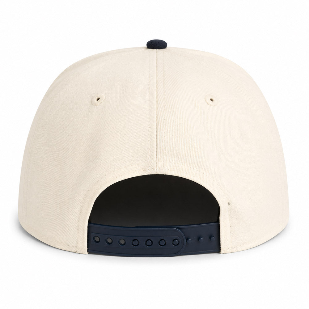 MLB Boston Red Sox New Era Two-Tone Summer Flower 9FIFTY A-Frame Snapback Hat - Cream