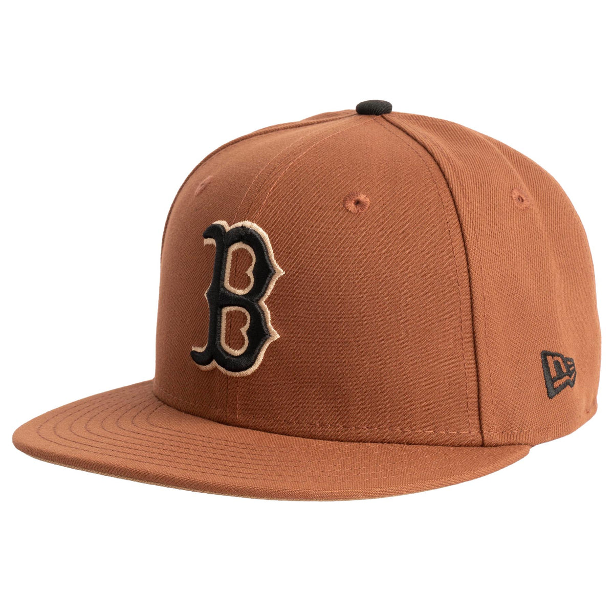 MLB Boston Red Sox New Era Jolly Roger 59FIFTY Fitted Hat- Brown