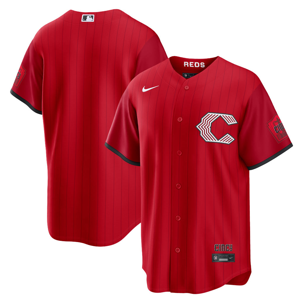 MLB Cincinnati Reds Nike 2026 City Connect Stadium Jersey - Red