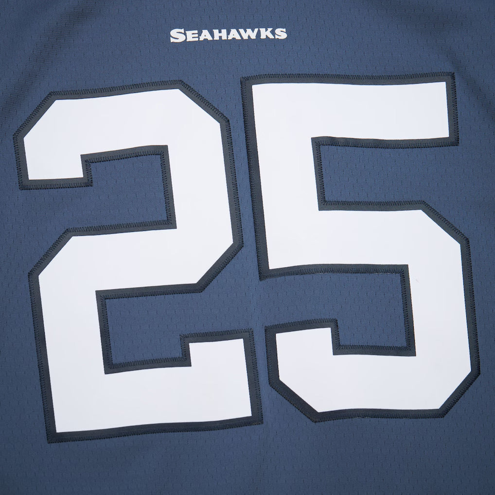 NFL Seattle Seahawks Richard Sherman Mitchell & Ness 2010 Legacy Jersey- Navy