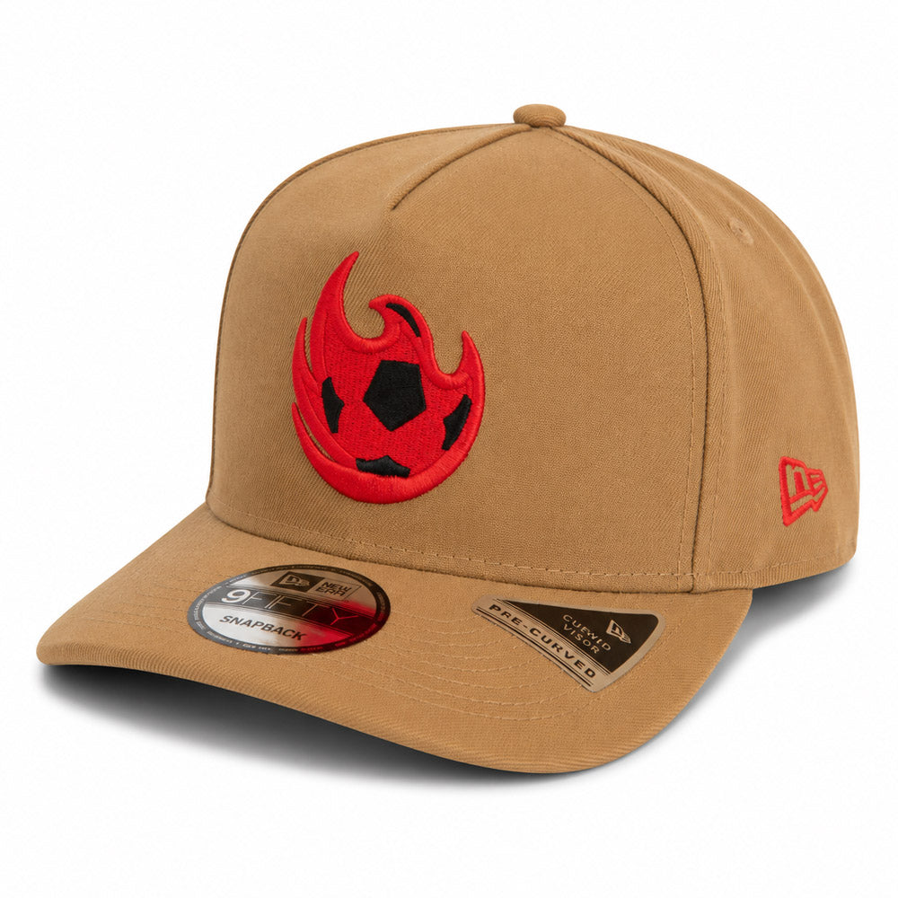 Phoenix Rising New Era Khaki 9FIFTY A-Frame Snapback Hat - Khaki