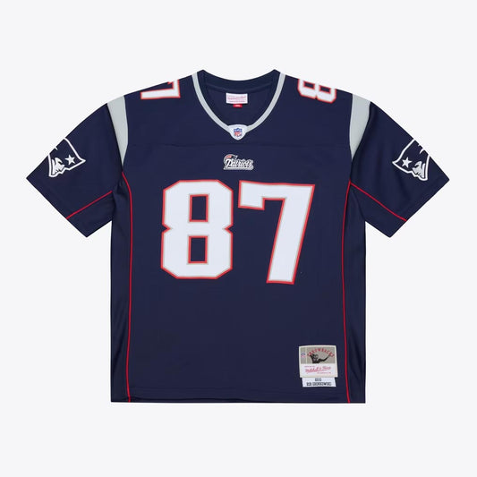 NFL New England Patriots Rob Gronkowski Mitchell & Ness 2010 Legacy Jersey- Navy