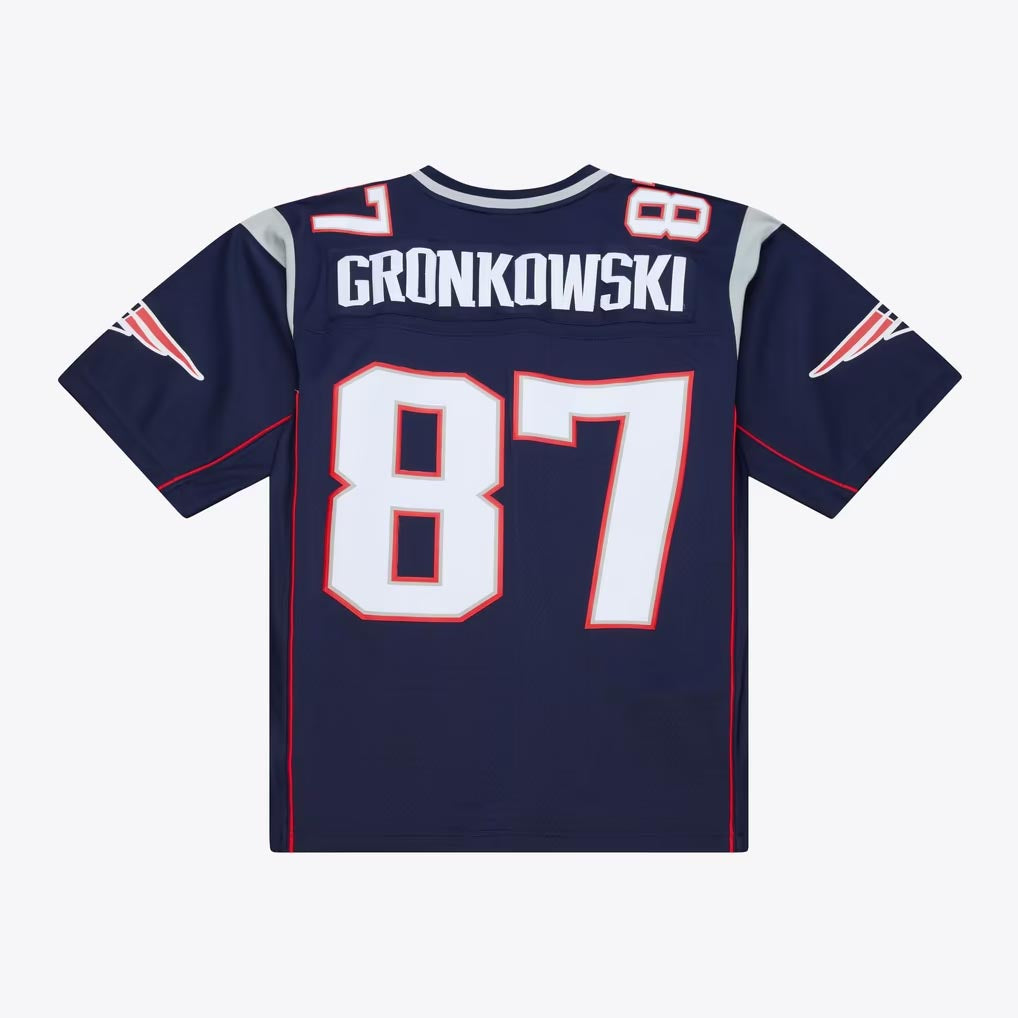 NFL New England Patriots Rob Gronkowski Mitchell & Ness 2010 Legacy Jersey- Navy