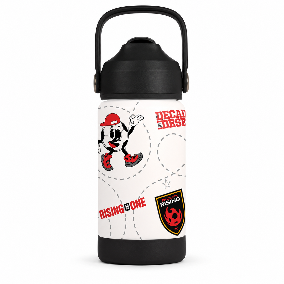 Phoenix Rising Logo Brands 12oz Kids Bottle