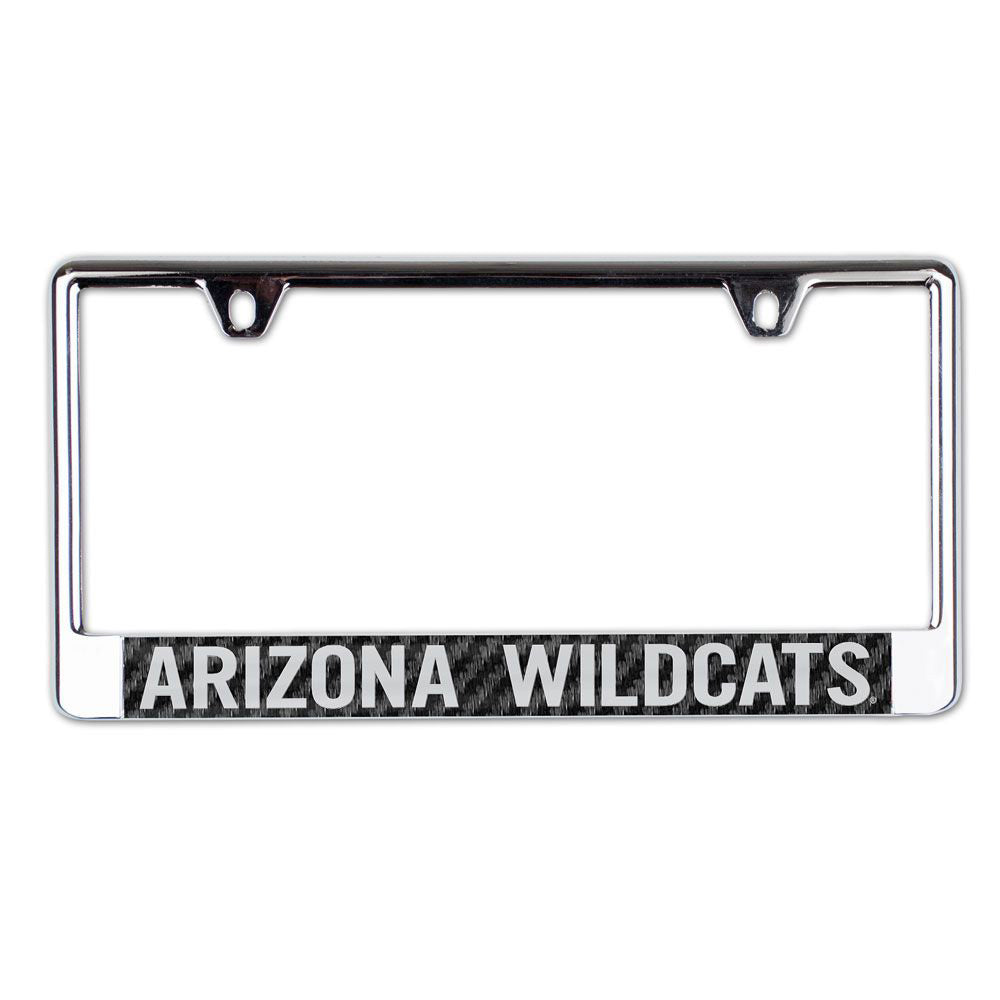 NCAA Arizona Wildcats WinCraft Carbon License Plate Frame