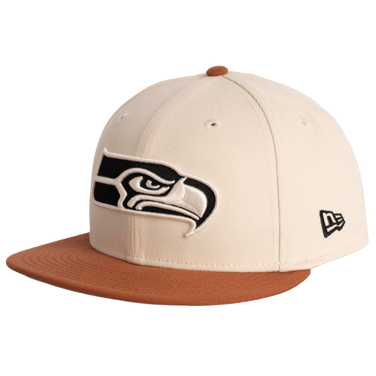 NFL Seattle Seahawks New Era Fieldstone 9FIFTY Snapback Hat- Light Cream