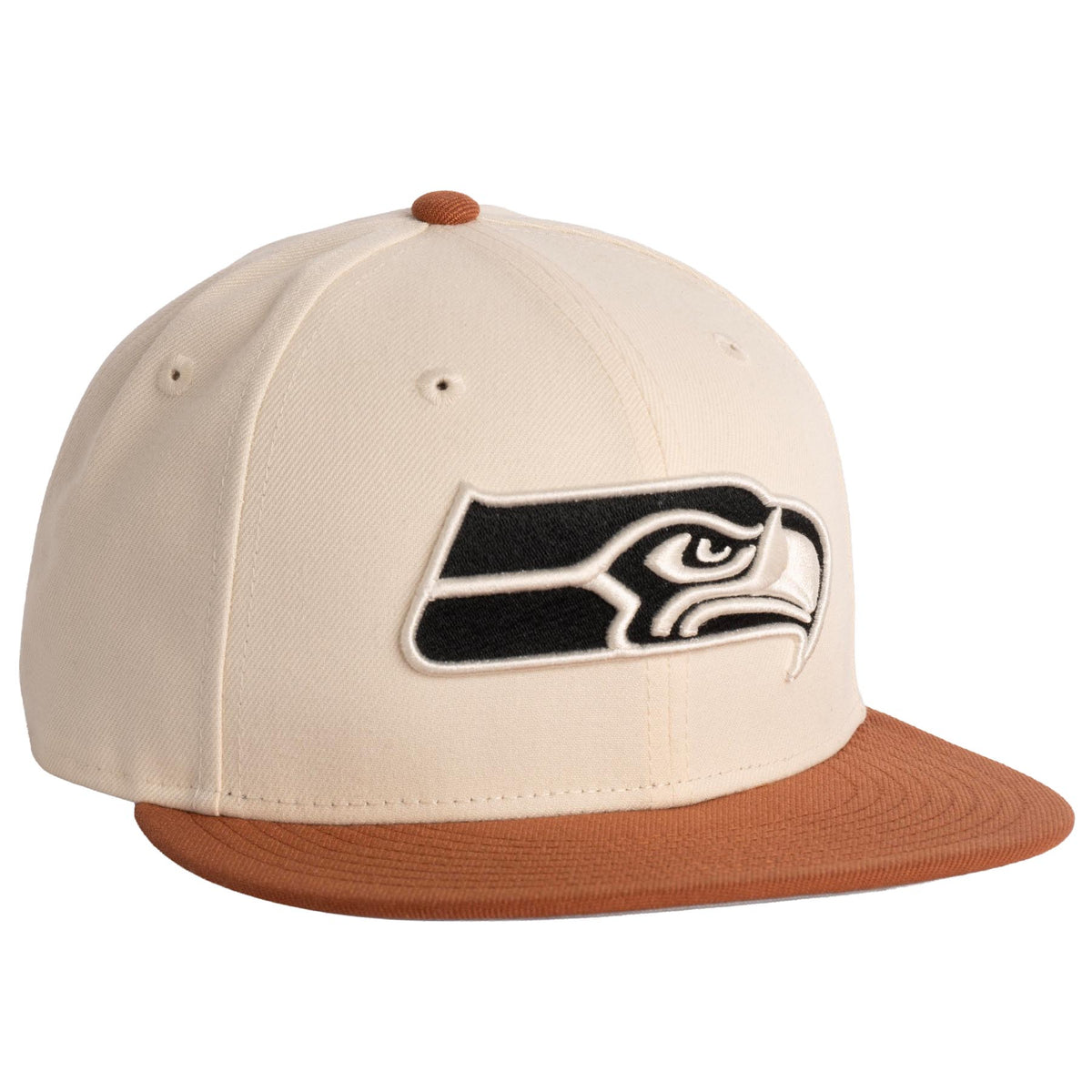 NFL Seattle Seahawks New Era Fieldstone 9FIFTY Snapback Hat- Light Cream