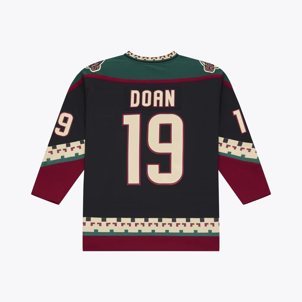 NHL Phoenix Coyotes Shane Doan Mitchell & Ness 1999 Power Play Jersey- Black