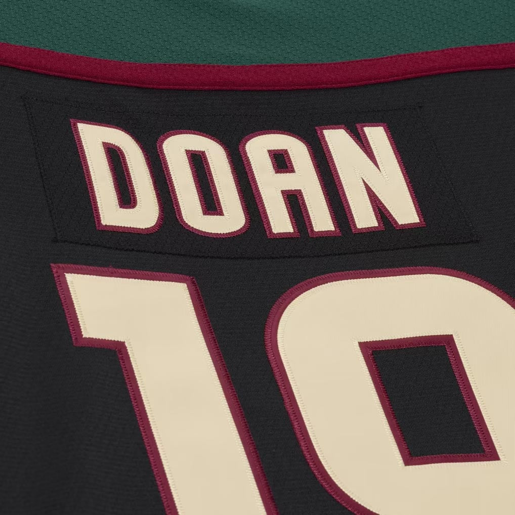 NHL Phoenix Coyotes Shane Doan Mitchell & Ness 1999 Power Play Jersey- Black