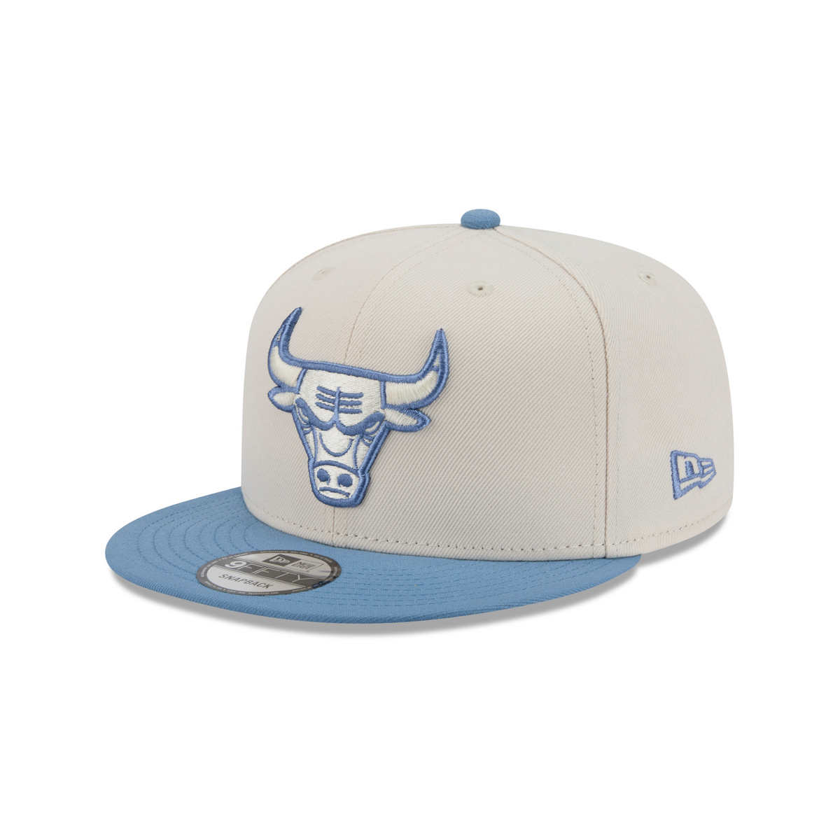 NBA Chicago Bulls New Era Marina 9FIFTY Snpaback Hat- Cream