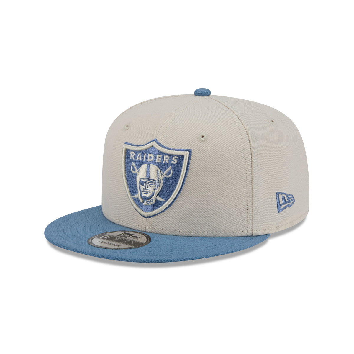 NFL Las Vegas Raiders New Era Marina 9FIFTY Snpaback Hat- Cream