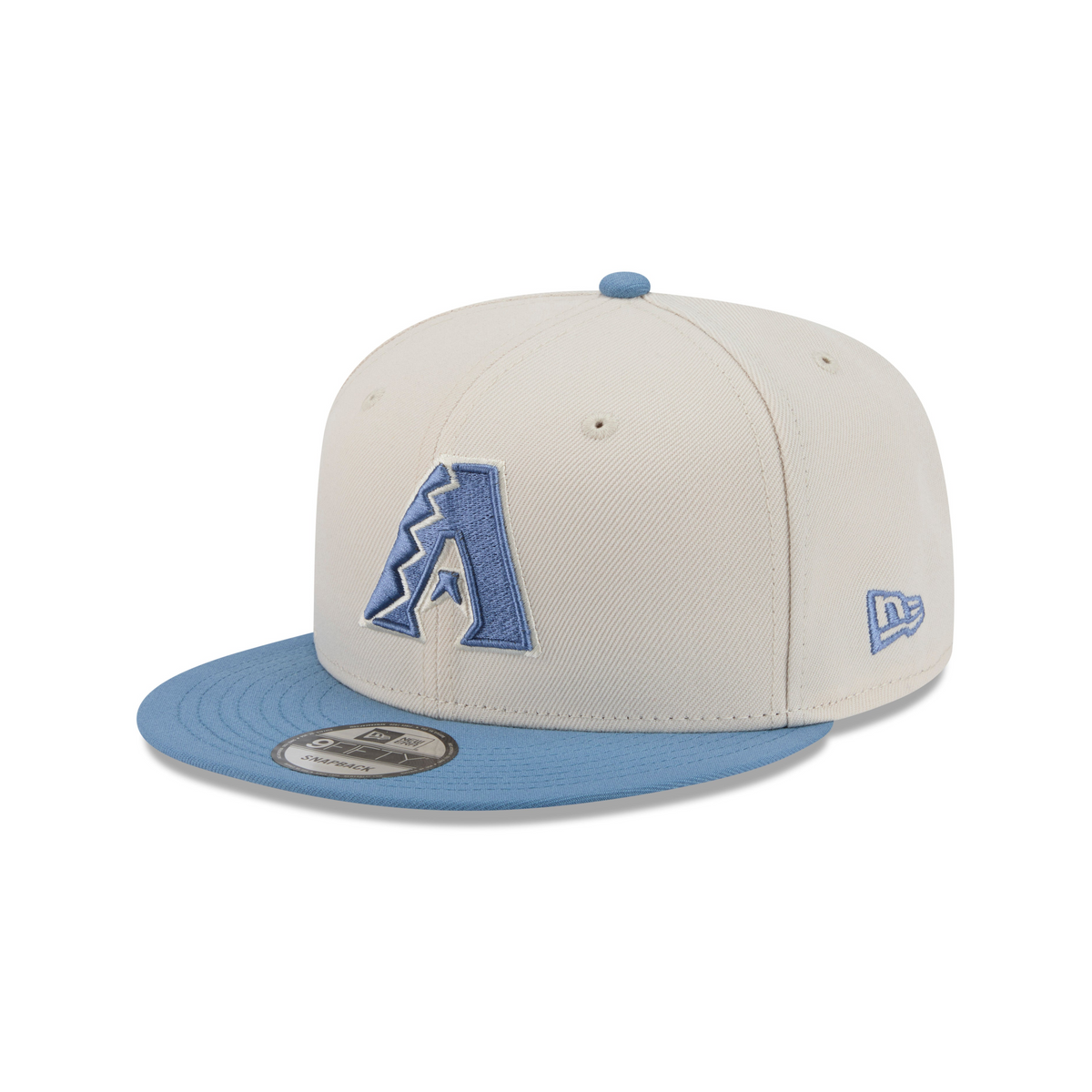 MLB Arizona Diamondbacks New Era Marina 9FIFTY Snpaback Hat- Cream