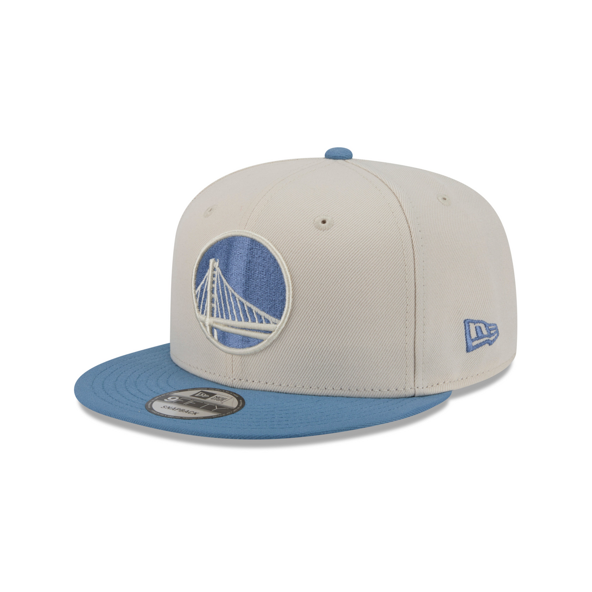 NBA Golden State Warriors New Era Marina 9FIFTY Snpaback Hat- Cream