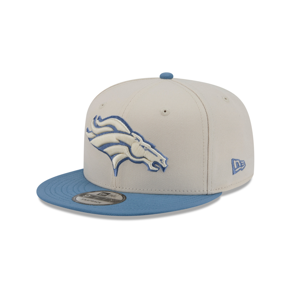 NFL Denver Broncos New Era Marina 9FIFTY Snpaback Hat- Cream