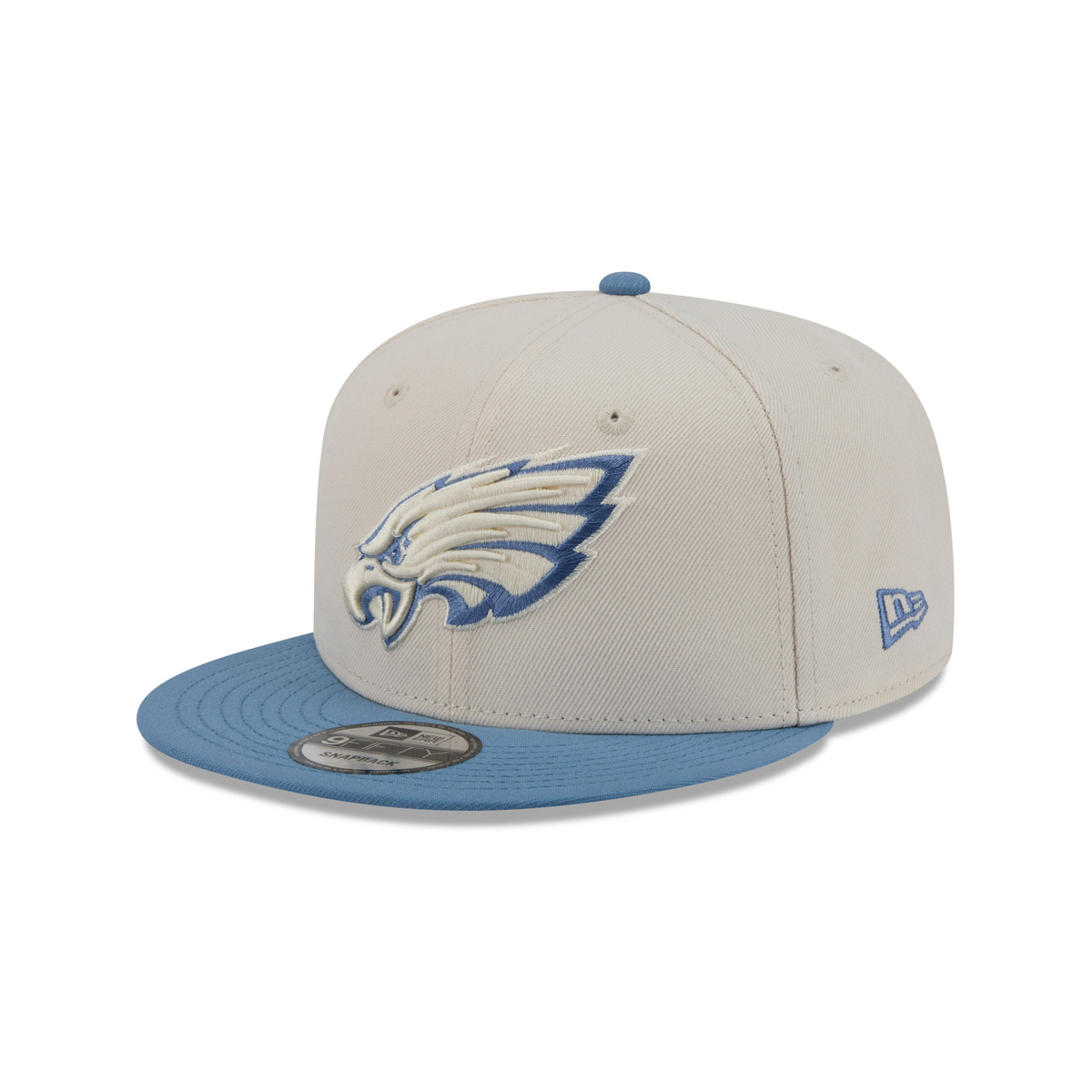 NFL Philadelphia Eagles New Era Marina 9FIFTY Snpaback Hat- Cream