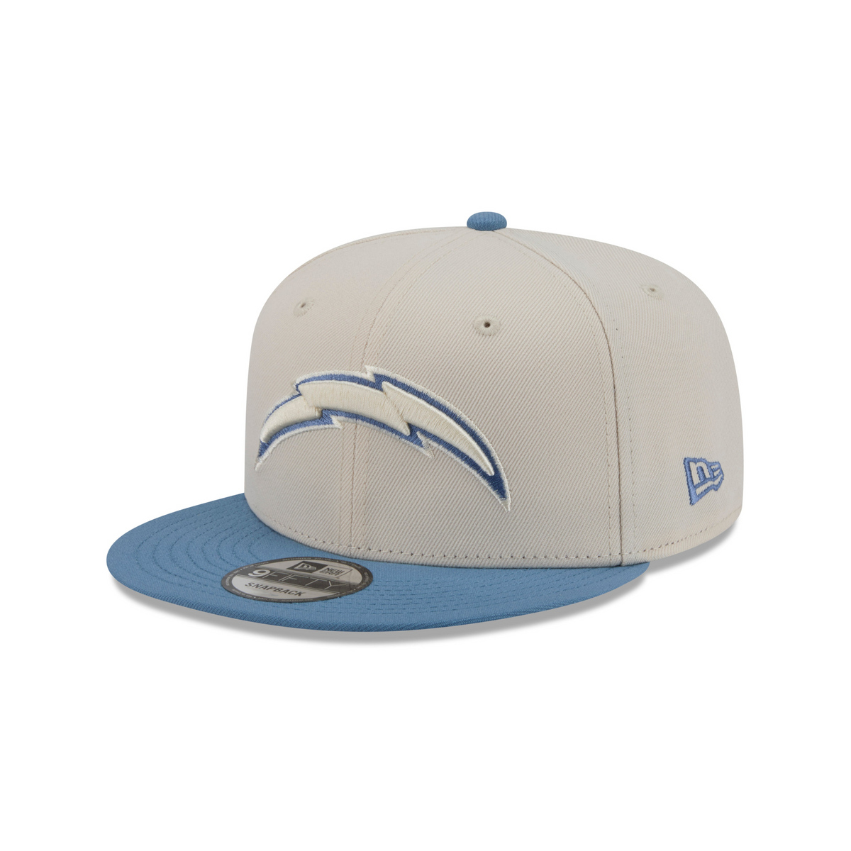 NFL Los Angeles Chargers New Era Marina 9FIFTY Snpaback Hat- Cream
