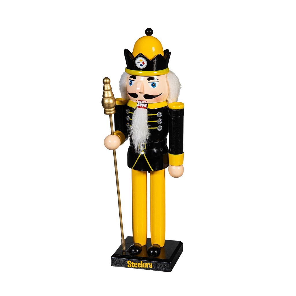 NFL Pittsburgh Steelers Evergreen 12" Nutcracker