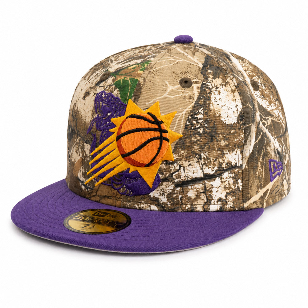 NBA Phoenix Suns New Era Team Terrain 59FIFTY Fitted Hat- Real Tree