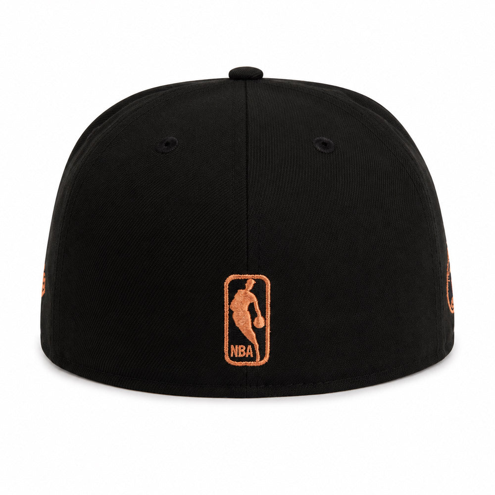 NBA Phoenix Suns New Era Copper Mine 59FIFTY Fitted Hat - Black
