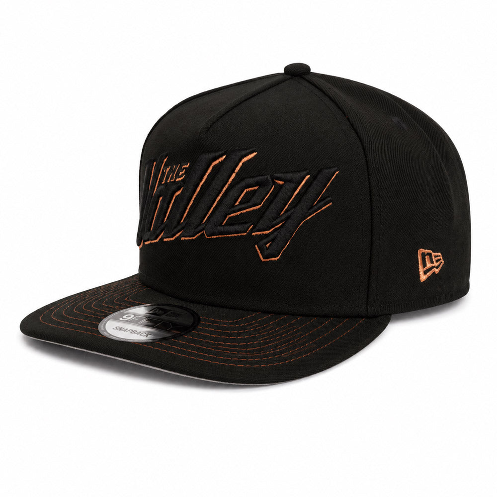 NBA Phoenix Suns New Era Copper Mine 9FIFTY A-Frame Snapback Hat - Black