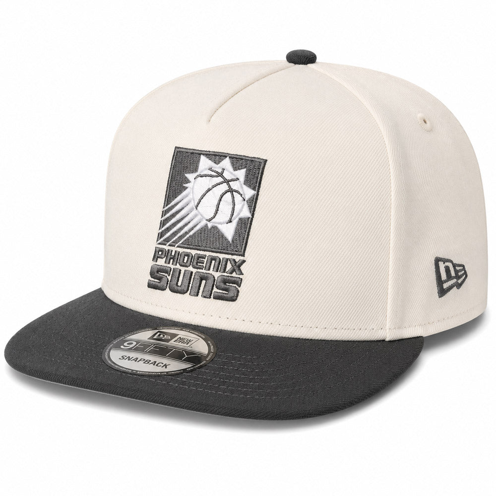 NBA Phoenix Suns New Era Gridiron Chrome 9FIFTY A-Frame- Cream