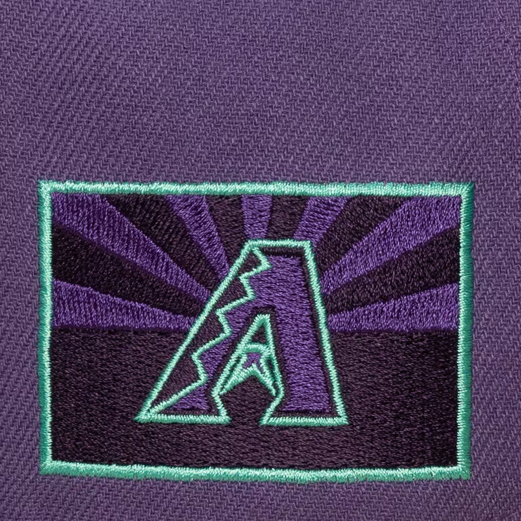 MLB Arizona Diamondbacks Mitchell & Ness Two-Tone City Connect Pro Snapback Hat - Purple