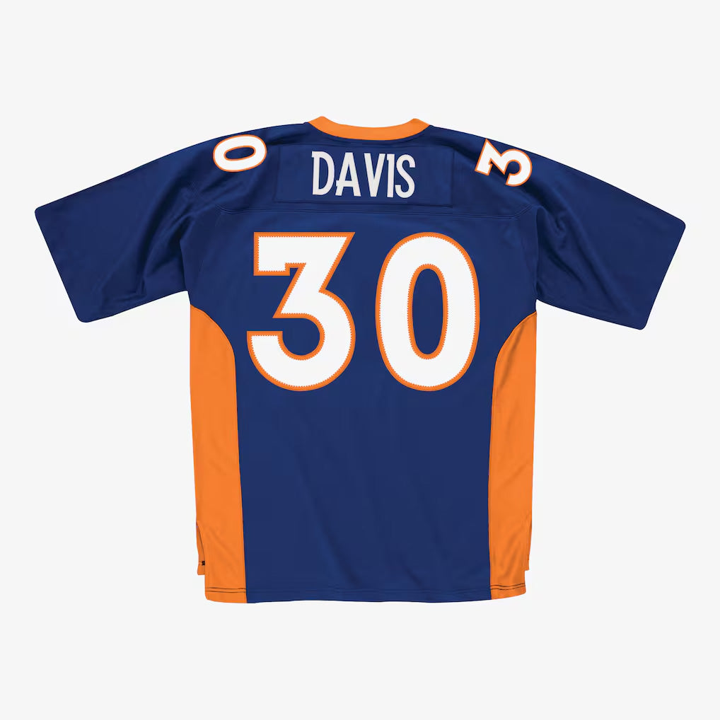 NFL Denver Broncos Terrell Davis Mitchell & Ness 1998 Legacy Jersey- Navy