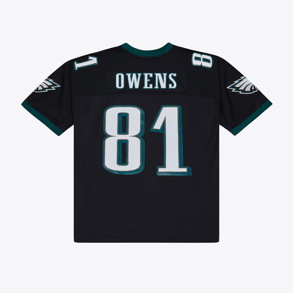 NFL Philadelphia Eagles Terrell Owens Mitchell & Ness 2004 Legacy Jersey- Black